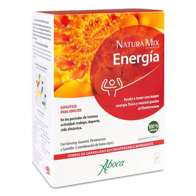 Aboca Natura Mix Advanced Energía, 20 Sobres