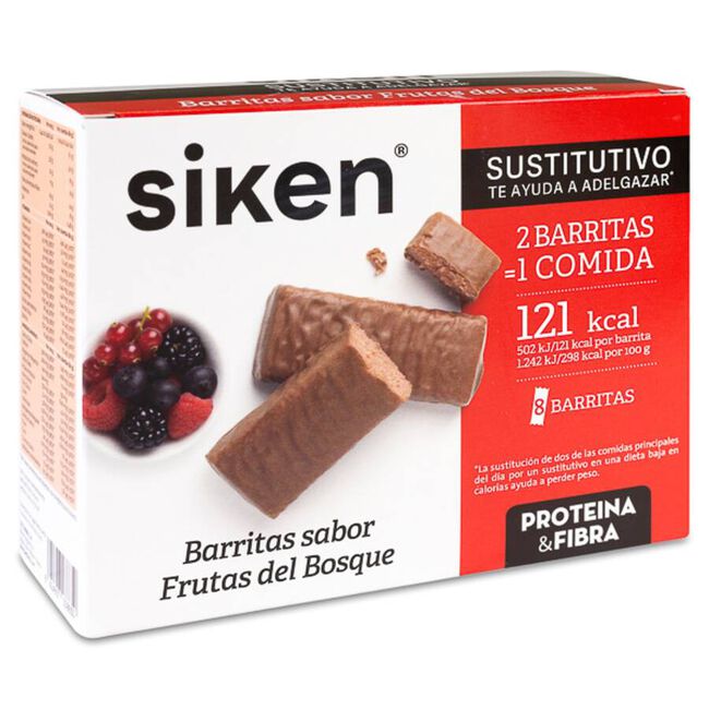 Siken Barrita Sustitutiva Frutos del Bosque