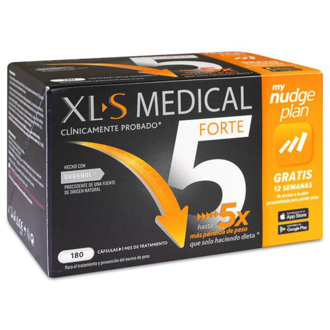 XL-S Medical Forte 5 Nudge Plan, 180 Cápsulas