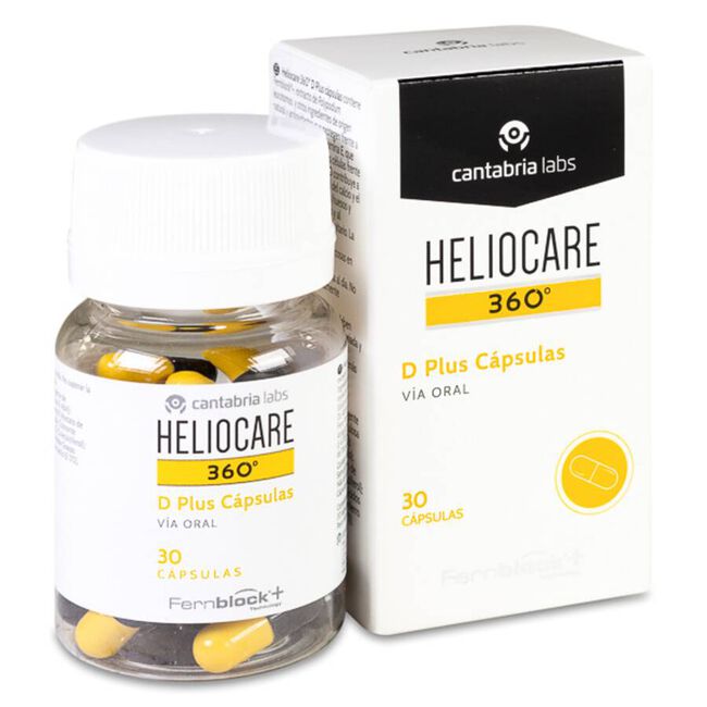 Heliocare 360º D Plus, 30 Cápsulas