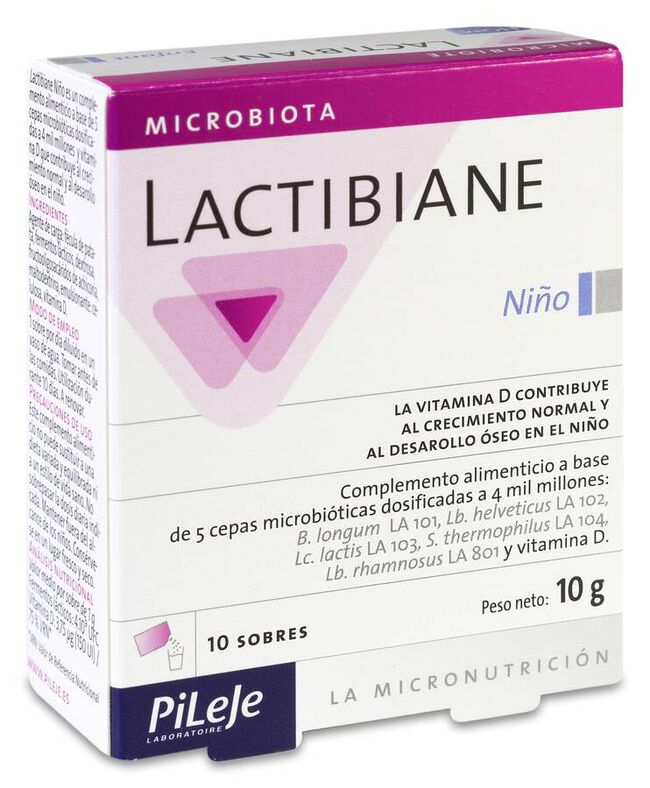 Lactibiane Enfant, 10 sobres