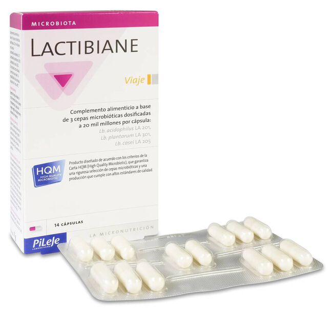 Lactibiane Voyage, 14 Cápsulas