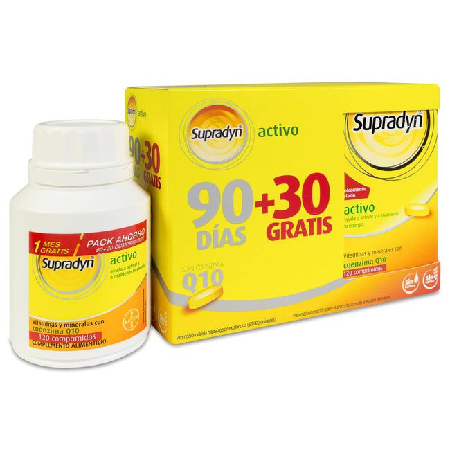 Promoción Supradyn Activo, 120 Uds