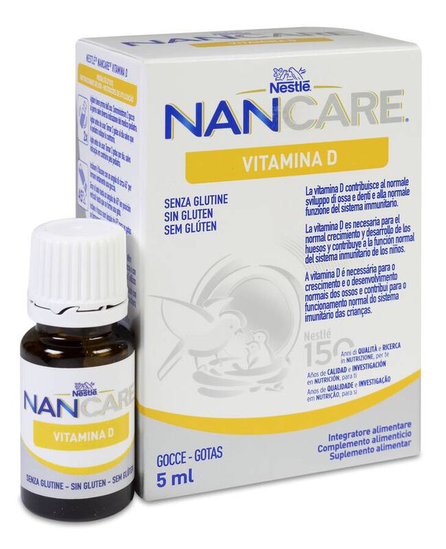 Nestlé Nancare Vitamina D, 5 ml