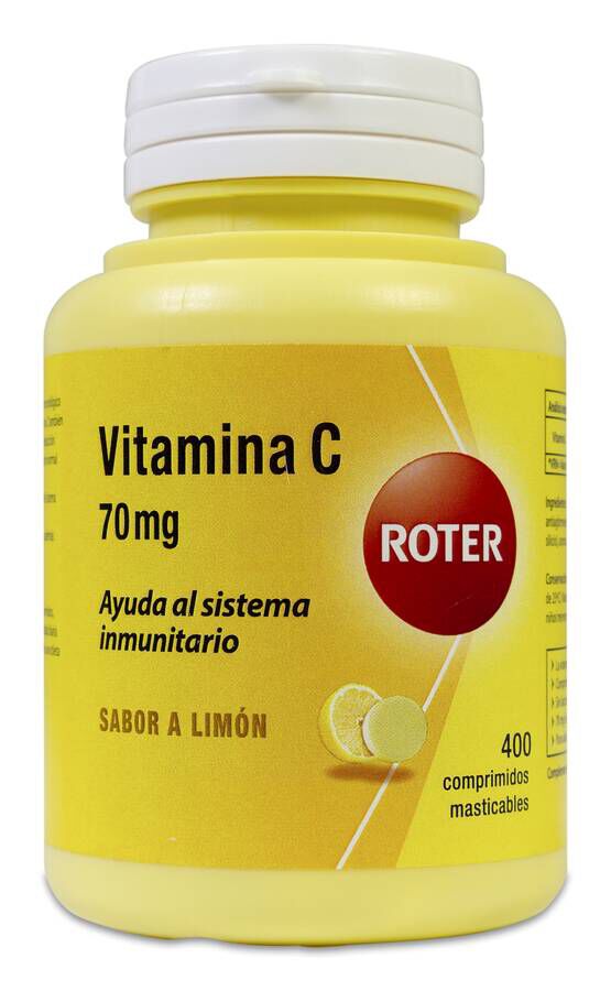 Roter Vitamina C, 400 Comprimidos Masticables