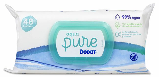 Dodot Aqua Pure Toallitas con Tapa