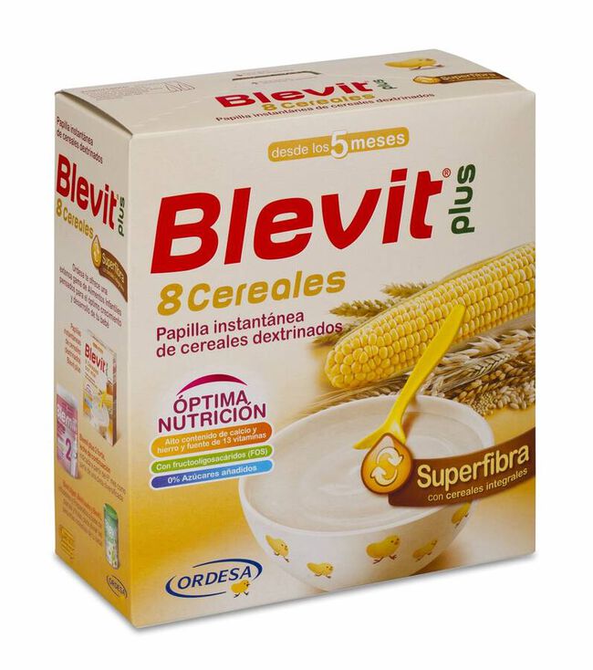 Blevit Plus Superfibra 8 Cereales, 600 g