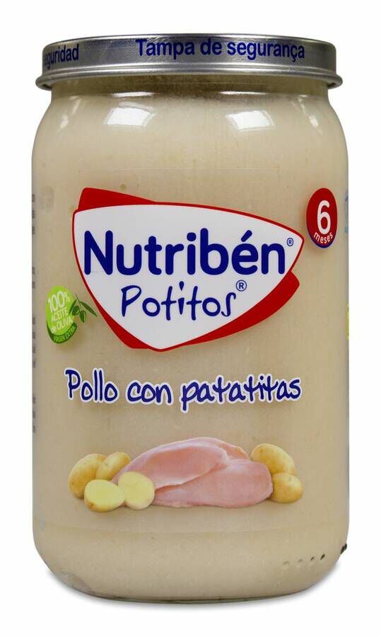 Nutriben Potitos Pollo Con Patatitas, 235 g