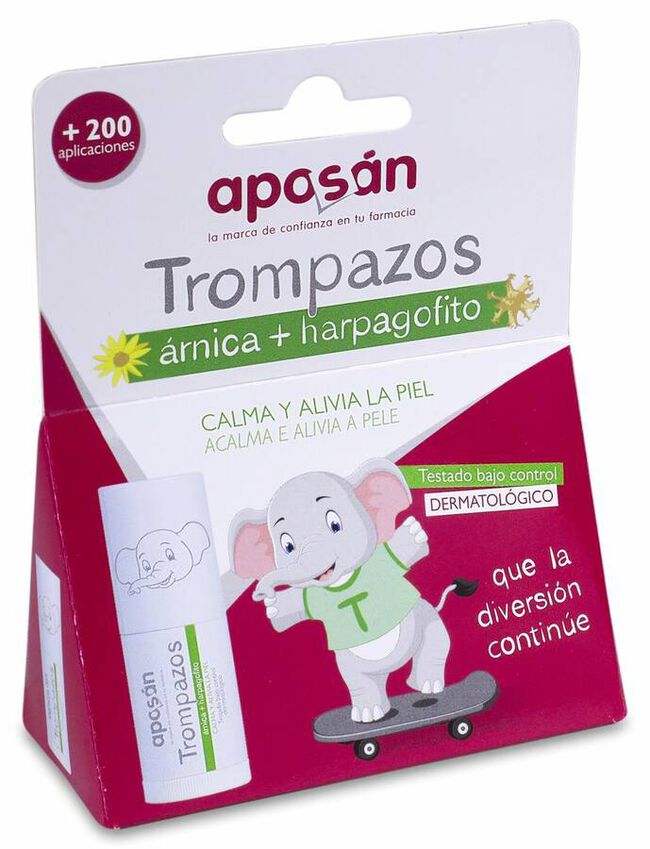 Aposán Stick Trompazos µrnica, 15 g