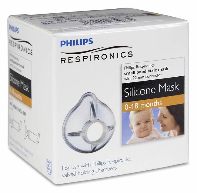 Philips OptiChamber Mascarilla Neonato, 1 Ud