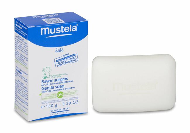 Mustela Cold Cream Jabón Pastilla, 150 g