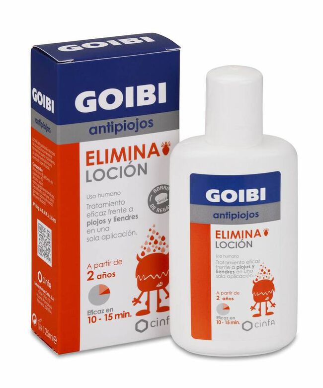 Goibi Antipiojos Elimina Loción, 125 ml