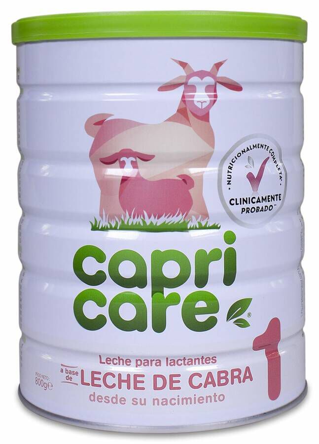 Capricare 1 Leche de Cabra, 800 g