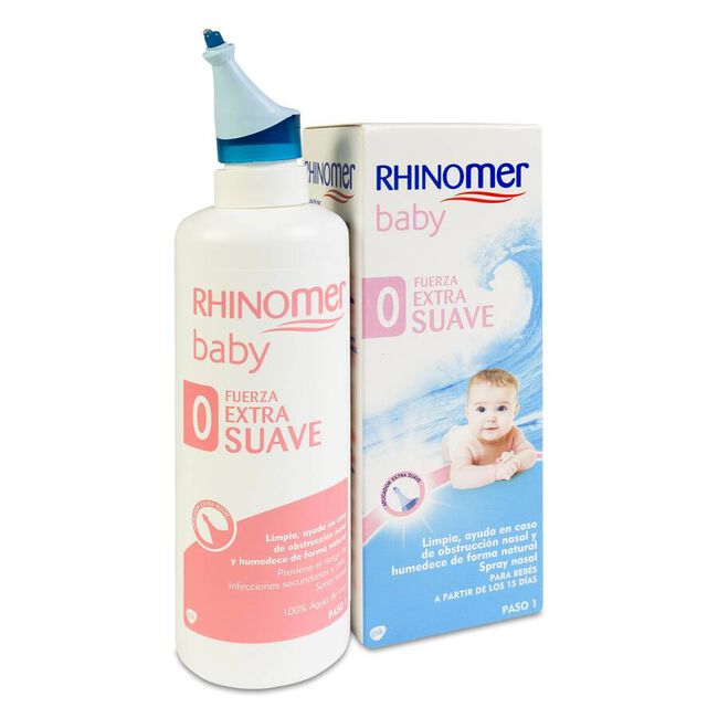 Rhinomer Baby Spray Nasal Fuerza Extra-suave, 115 ml