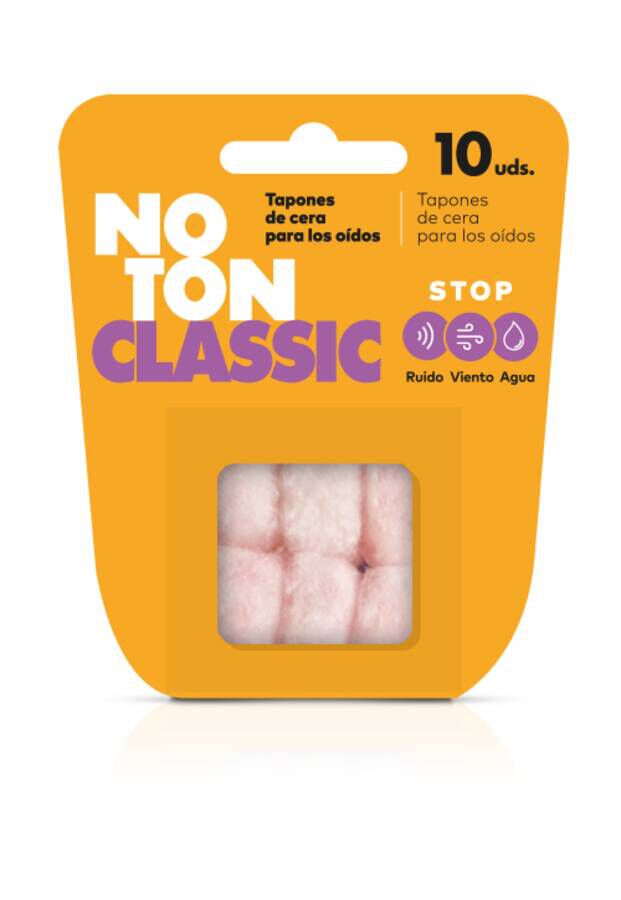 Noton Classic Tapones de Cera, 10 Uds