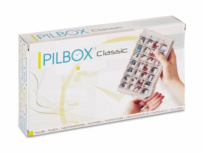 Pilbox Classic Pastillero 7 d¡as, 1 Ud