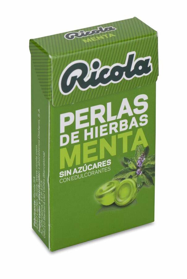 Ricola Perlas Menta Sin Az£car, 25 g