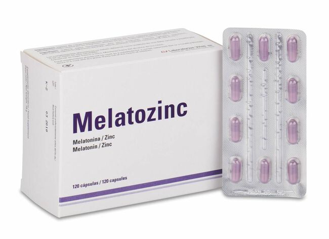 Melatozinc 1 mg, 120 C psulas