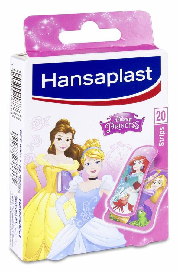 Hansaplast Ap¢sitos Infantiles Princesas, 20 Uds