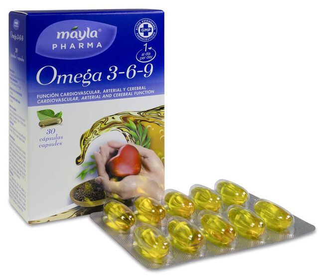 M yla Pharma Omega 3-6-9, 30 Comprimidos