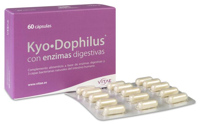 Vitae Kyo-Dophilus Enzimas Digestivas, 60 C psulas