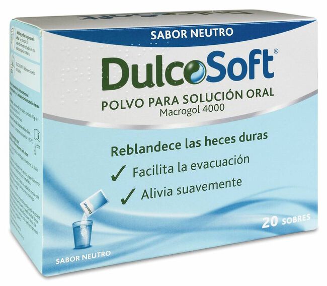 Dulcosoft 125 mg Sobres, 20 Sobres