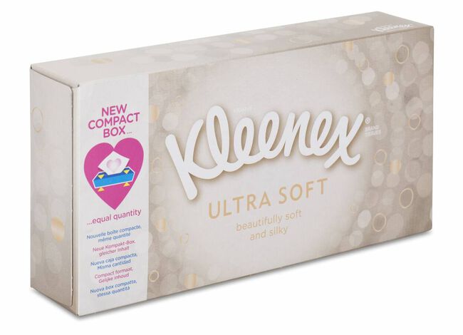 Kleenex Ultra Soft, 80 Pa¤uelos