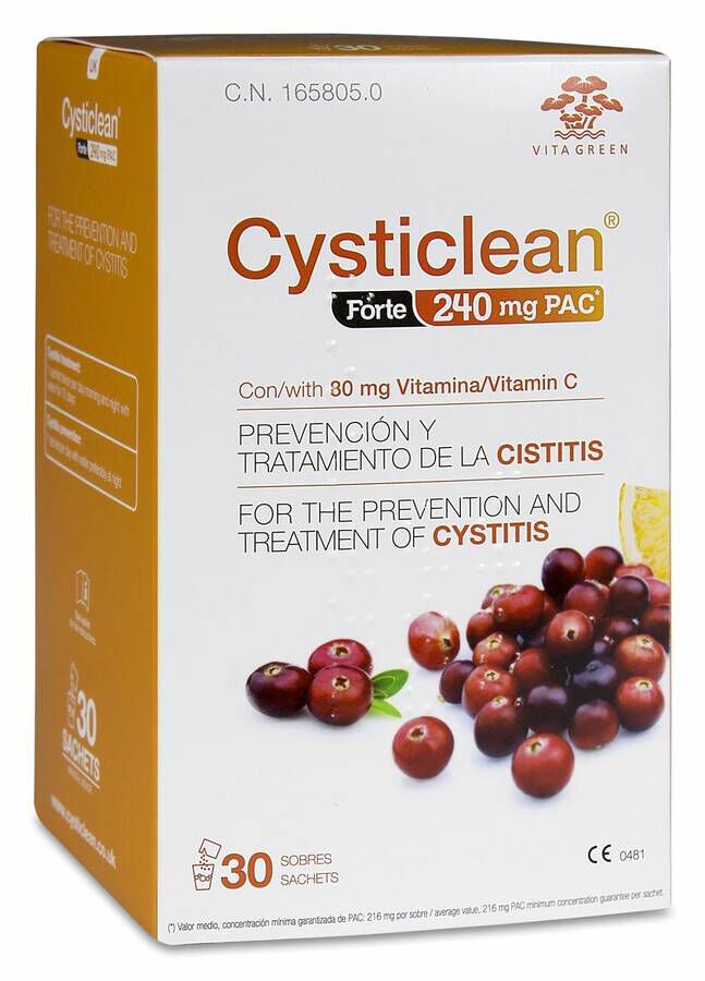 Cysticlean Forte 240 mg, 30 Sobres