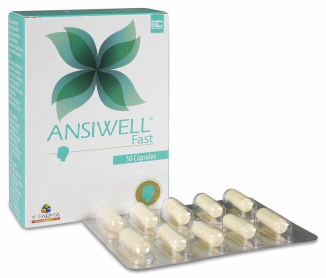 Ansiwell Fast, 30 C psulas