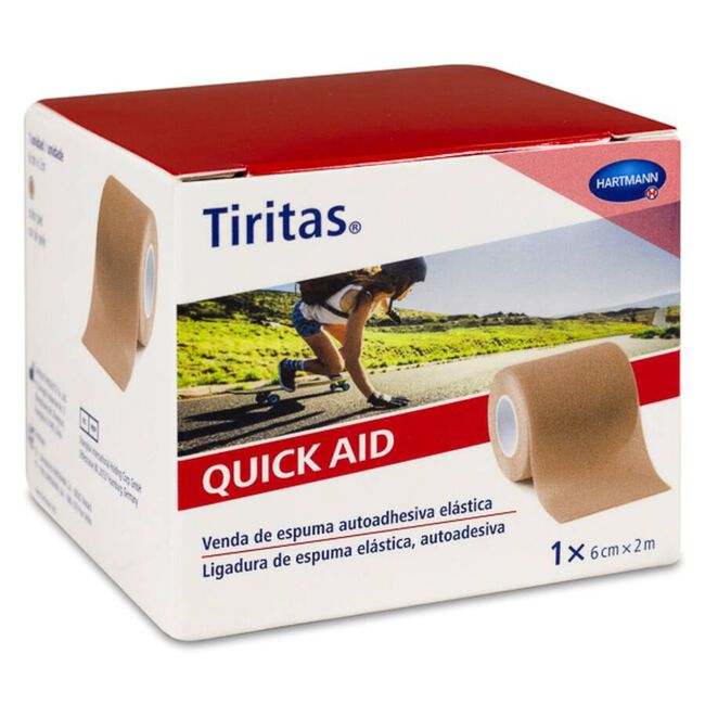 Tiritas Quick Aid 6 cm x 2 m