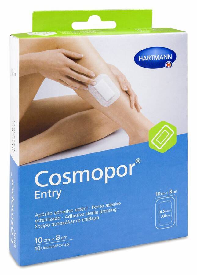 Cosmopor Entry Ap¢sito Est‚ril 10 x 8 cm, 10 Uds