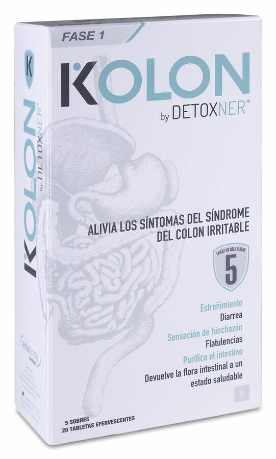 Kolon Fase 1 Tratamiento Colon Irritable, 5 + 20 Uds