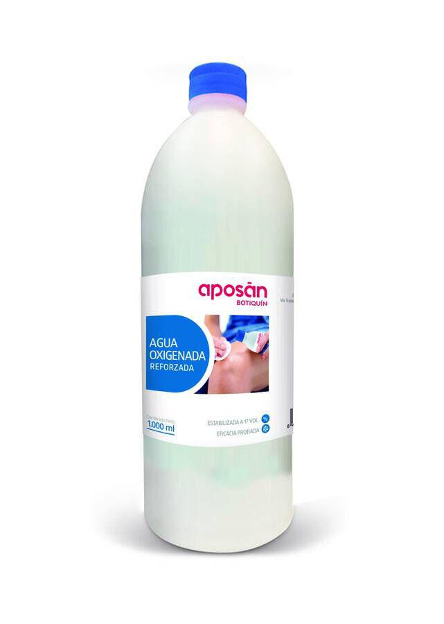 Apos n Agua Oxigenada Reforzada, 1000 ml