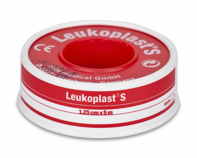 Leukoplast Esparadrapo Blanco 1,25 cm x 5 m, 1 Ud