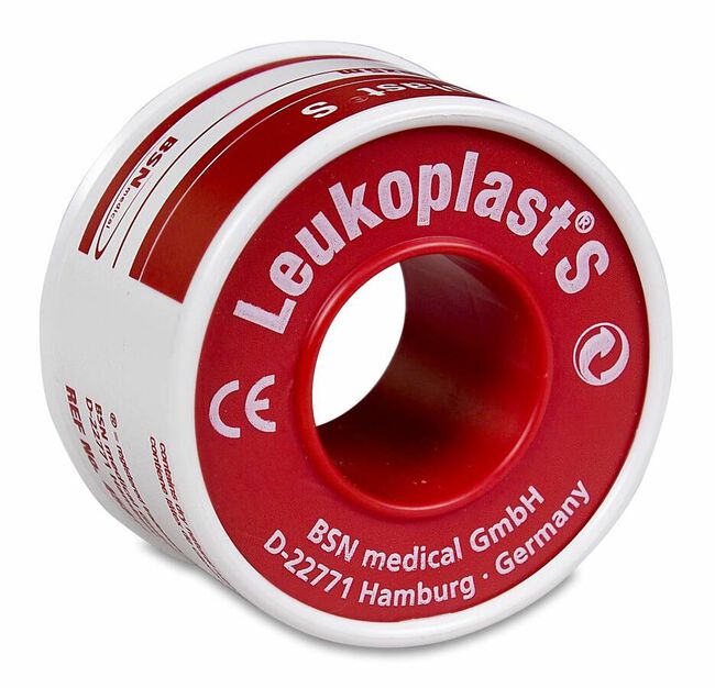 Leukoplast Esparadrapo Blanco 2,5 cm x 5 m, 1 Ud