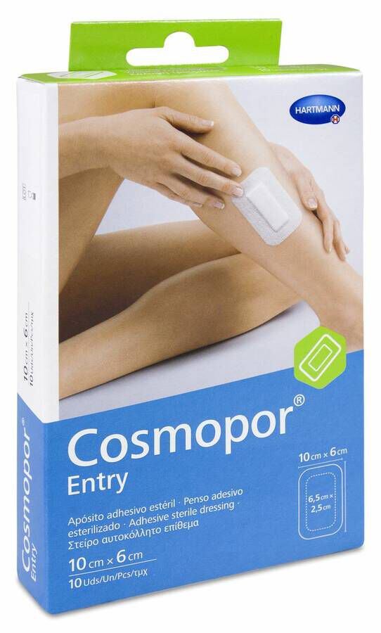 Cosmopor Entry Ap¢sito Est‚ril 10 x 6 cm, 10 Uds