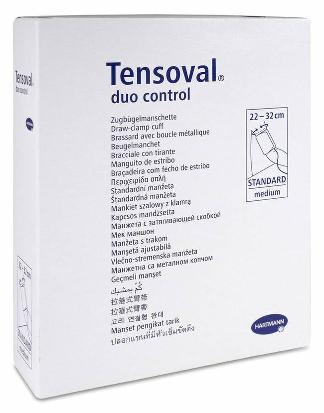 Tensoval Manguito Flexible Mediano de Duo Control 22-32 cm, 1 Ud