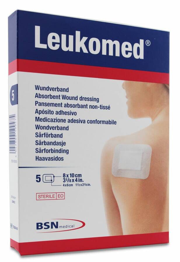 Leukomed Ap¢sito Postoperatorio 8cm x 10cm, 5 Uds