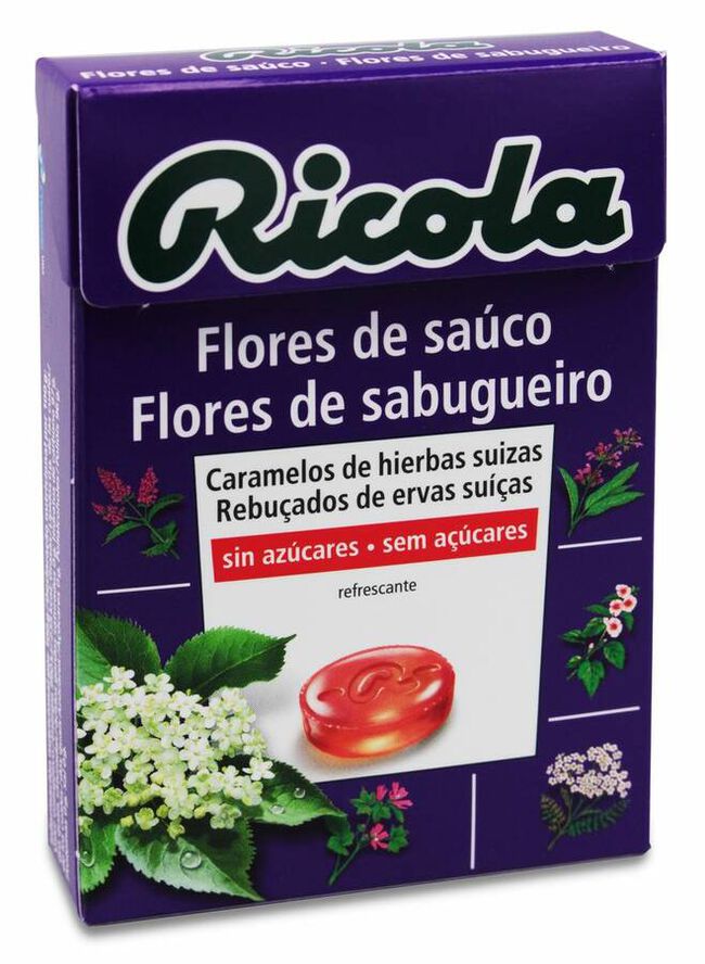 Ricola Caramelos Flores de Sa£co Sin Az£car, 50 g