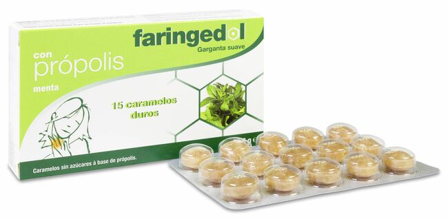 Faringedol, 15 Caramelos