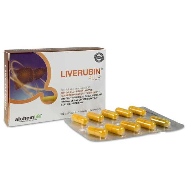 Liverubin Plus, 30 c psulas