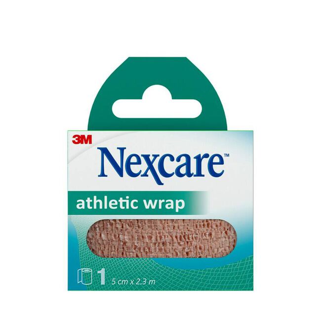 Nexcare Athletic Venda Cohesiva Beige 2,5 m x 5 m, 1 Ud