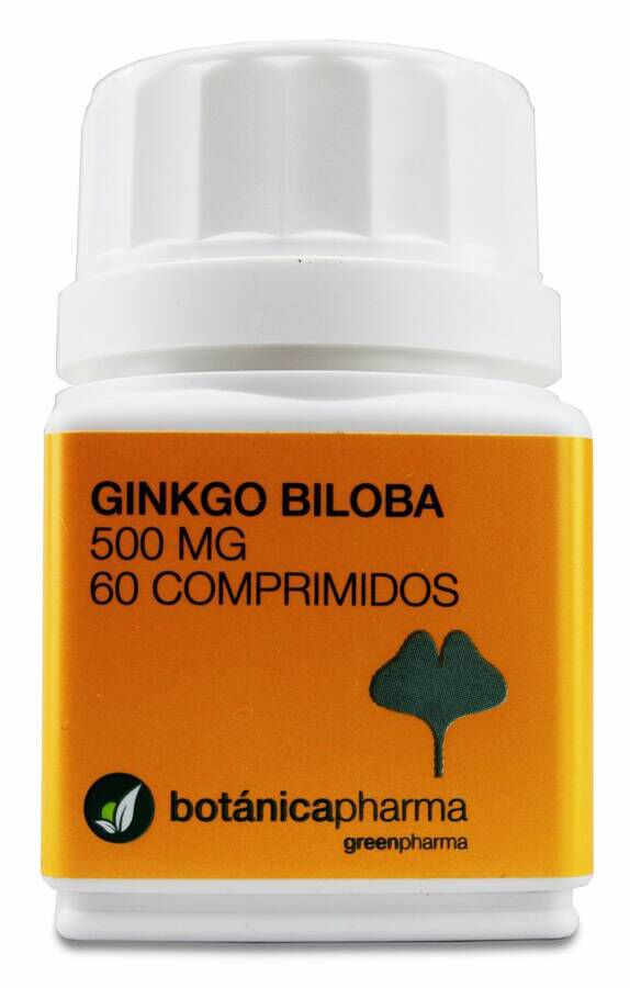 Bot nicapharma Ginkgo Biloba 500 mg, 60 Comprimidos