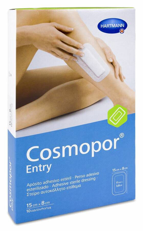 Cosmopor Entry Ap¢sito Est‚ril 15 x 8 cm, 10 Uds