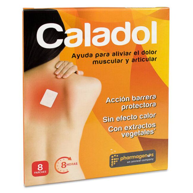 Caladol Parches, 8 Uds