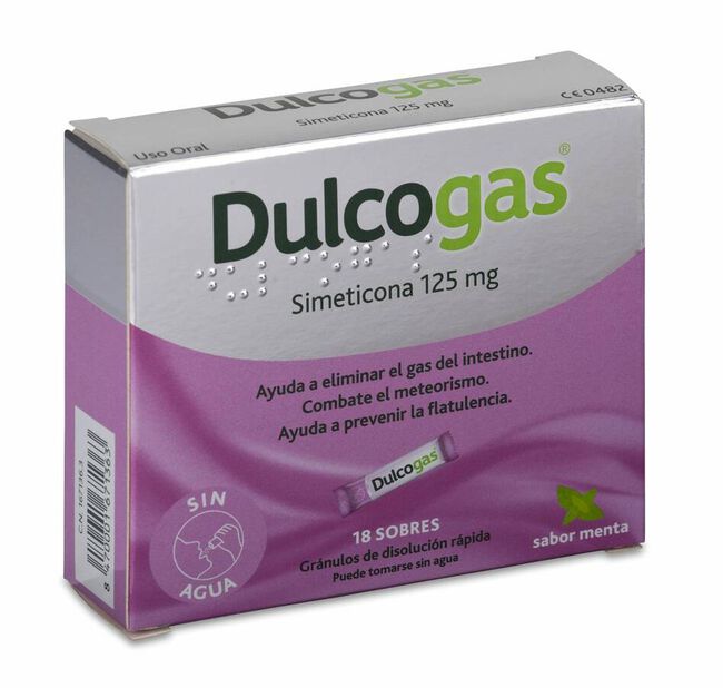 Dulcogas Granulado, 18 Sobres