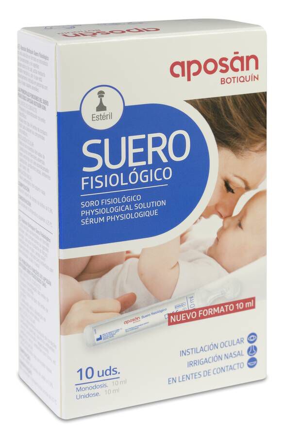 Apos n Suero Fisiol¢gico 10 ml, 10 Uds