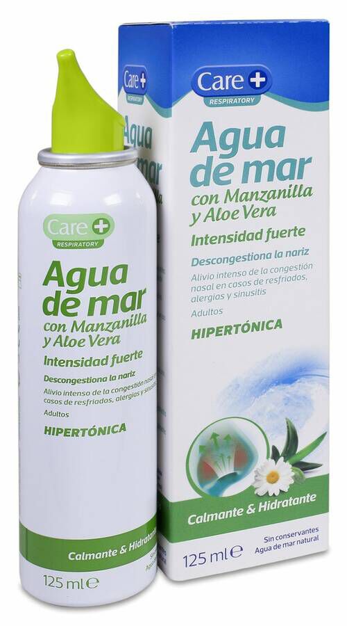 Care+ Agua de Mar Intensidad Fuerte Hipert¢nica, 125 ml