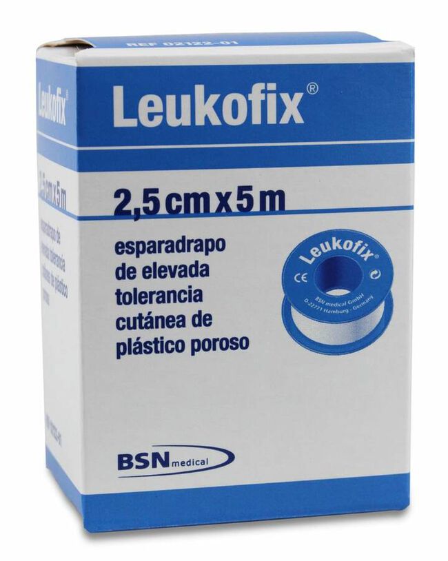 Esparadrapo Leukofix, 5 m x 2,5 cm