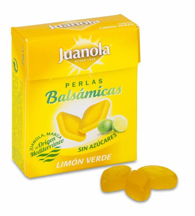 Juanola Perlas Bals micas Lim¢n Verde, 25 g